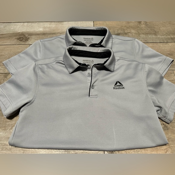 Reebok Other - Reebok Gray Performance Polo Shirt
